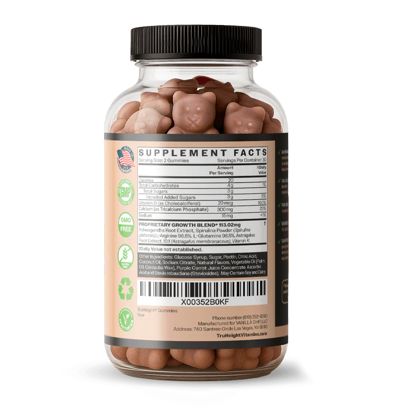 Truleisht Growth Gummy I Capsules