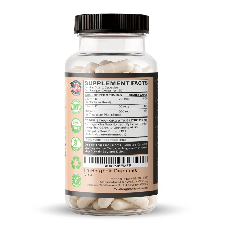 Truleisht Growth Gummy  I Capsules